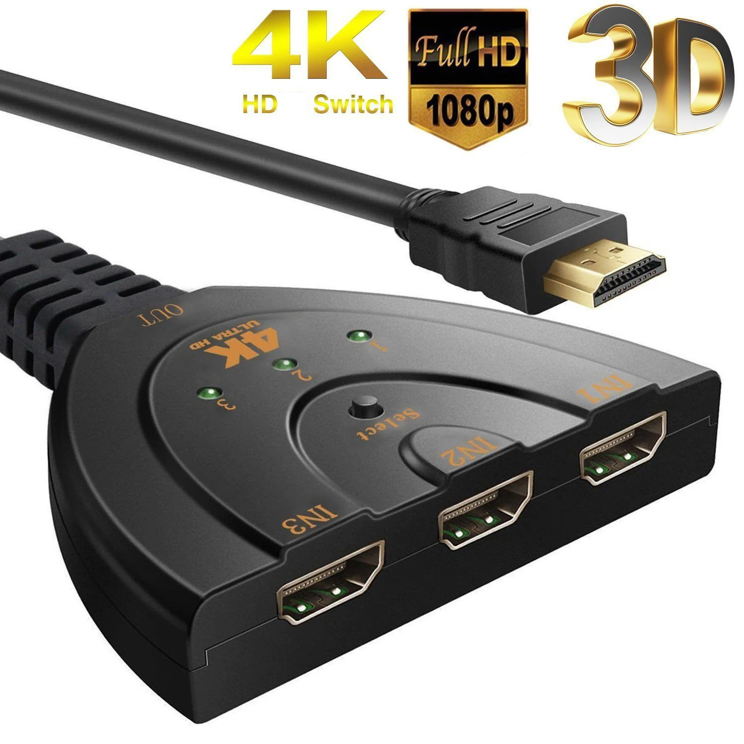 HDMI-compatible Switch 4K*2K 3 - مراجعة Esports Gaming Hub وسعره
