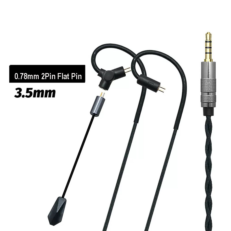 0.78 QDC MMCX Gaming Earphone  - مراجعة Esports Gaming Headset وسعره