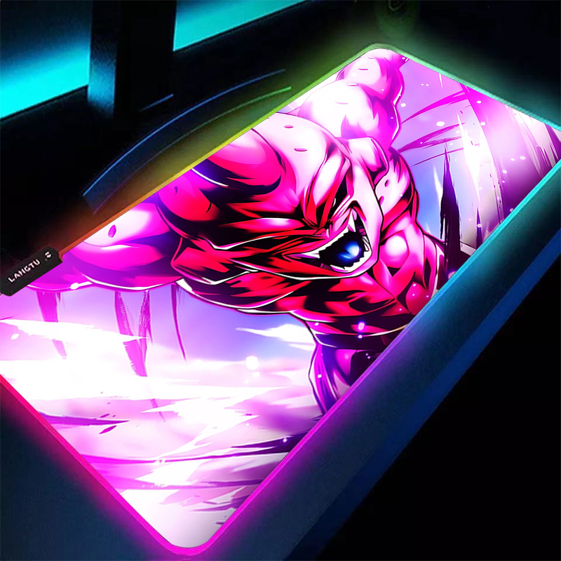 RGB Mouse Pad 90x40cm DBZ Drag - مراجعة Esports Gaming Desk وسعره