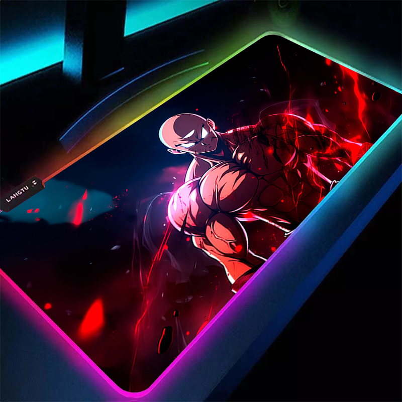 RGB Mouse Pad 90x40cm DBZ Drag - مراجعة Esports Gaming Desk وسعره