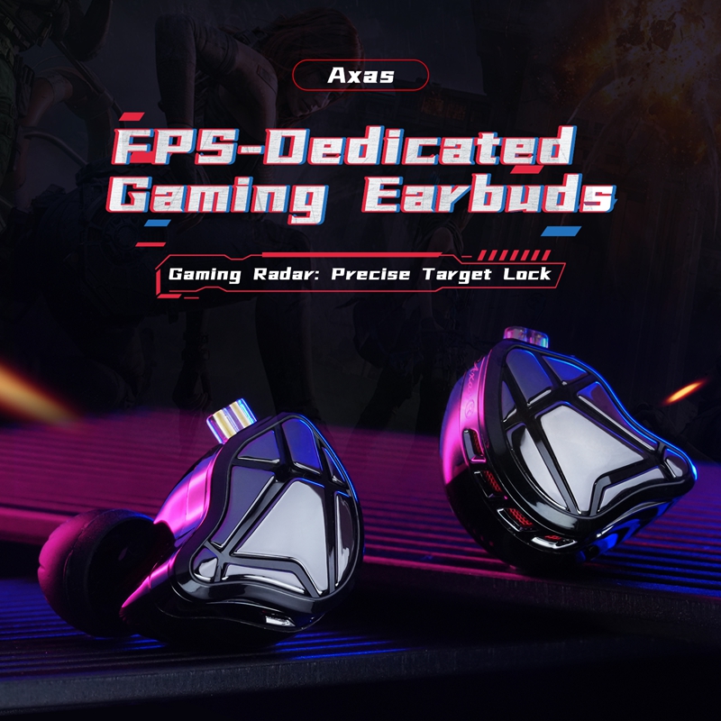  KZ Axas FPS Gaming IEM Headp - مراجعة Esports Gaming Monitor وسعره